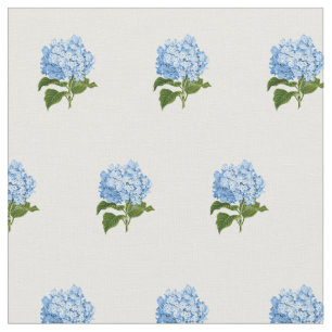 Tela Hortensias azules