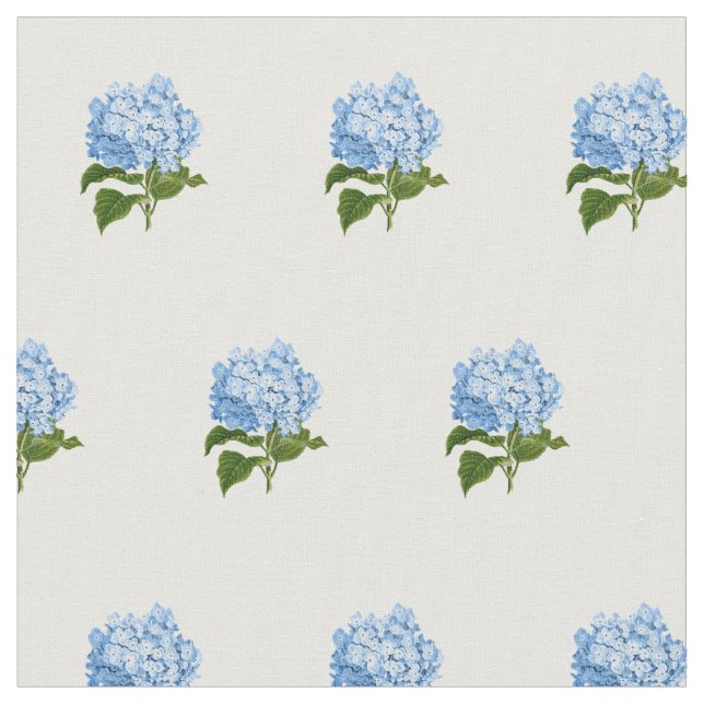Tela Hortensias azules (De cerca)