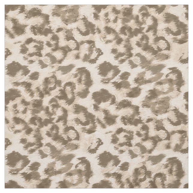 Tela Huella de leopardo beige. (Retal)