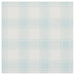 Tela Huevo de Pato Azul y Cuadro de Búfalo Blanco