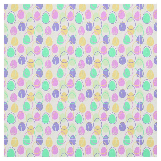 Tela Huevos de Pascua y lineamientos (Retal)