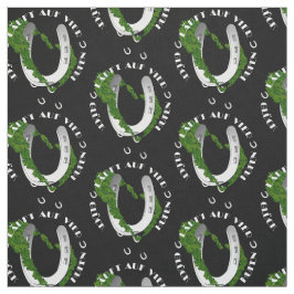 Tela Hufeisen Glücksklee - Glück läuft auf vier Hufen