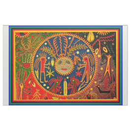 Tela Huichol Ritual Designer Fabric