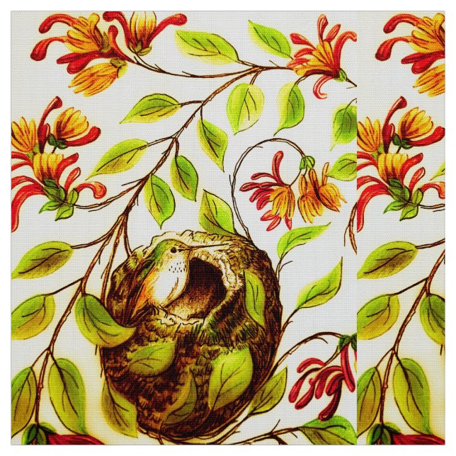 Tela Hummingbird Joy Fabric (Retal)