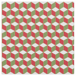 Tela Humor de los Navidades de Cubes Illusion