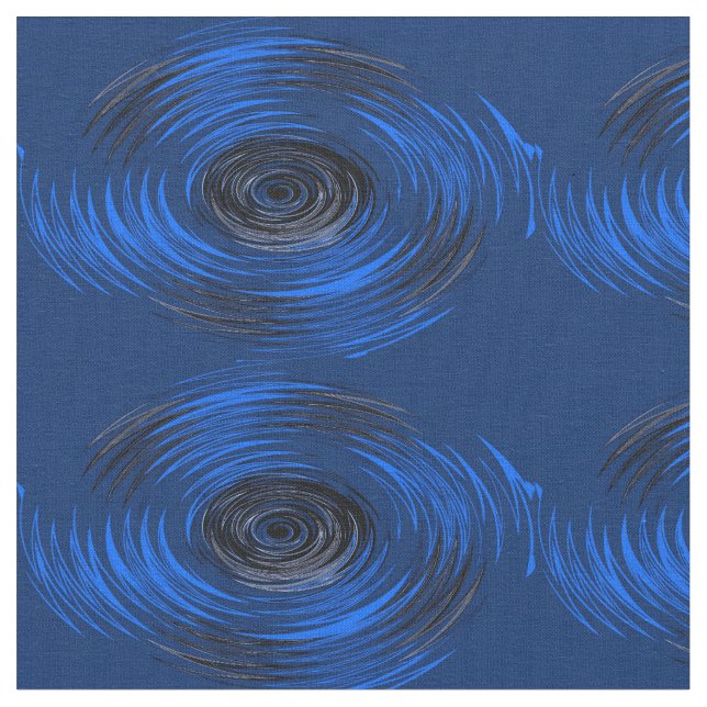 Tela Huracán azul (De cerca)