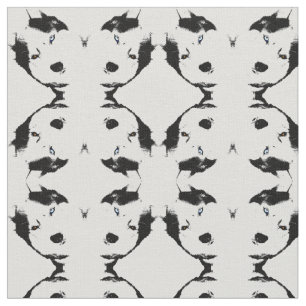 Tela Husky Fabric Siberian Husky Fabric Patrón de Perro