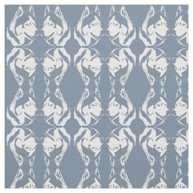 Tela Husky Fabric Siberian Husky Fabrics Tejidos De Per (Retal)