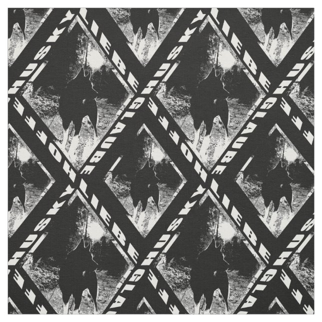 Tela Husky Liebe Glaube Hoffe  (Retal)