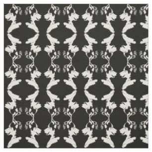 Tela Husky Pup Fabric Siberian Husky Fabric Patrón de P