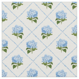 Tela Hydrangea azul Grandmillennial