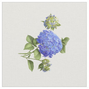 Tela Hydrangeas azules