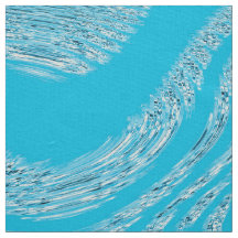 Ice Blue Ivory Linen Fabric