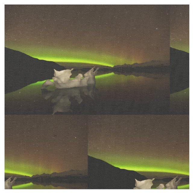 Tela Iceberg Aurora (De cerca)