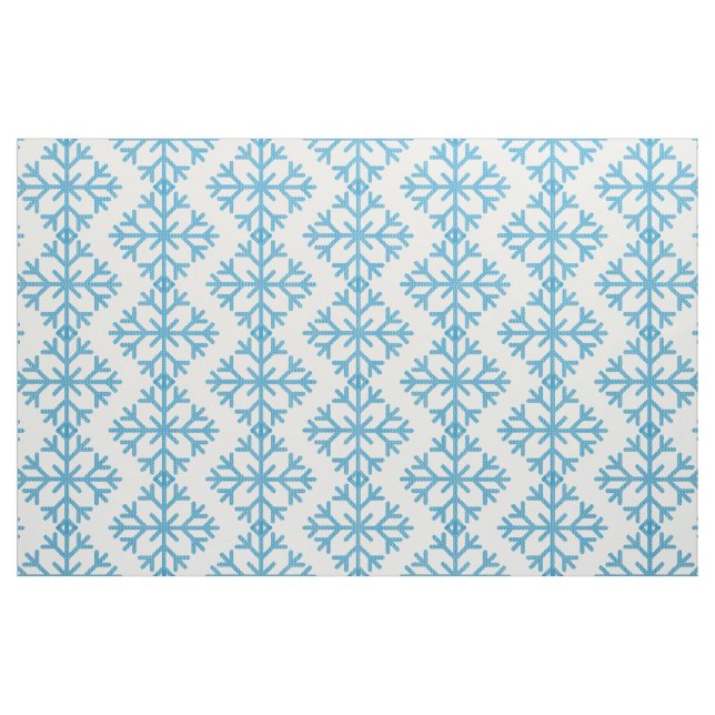 Tela Icy Blue Snowflake Thunder_Cove  ("Cuarto gordo" (fat quarter))