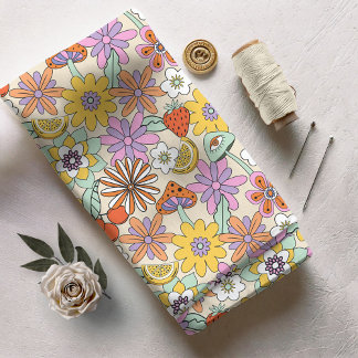 Tela ID de energía de las flores Groovy 700929