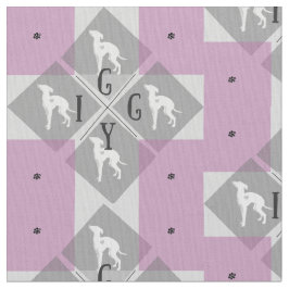 Tela Iggy de Joann del diamante del perro del