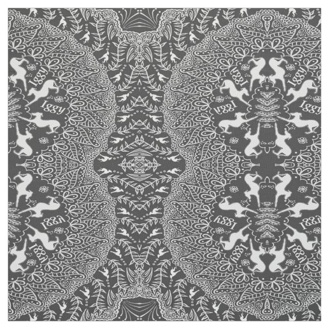 Tela Iggy de Joann del modelo de la tela del galgo (Retal)