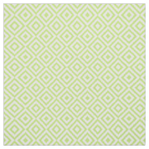 Tela Ikat diamante verde limón alto tramo mosaico