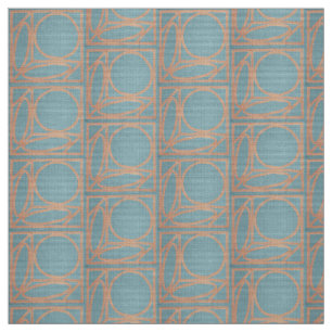 Tela Ilusión óptica de artesano (Chambray y Cinnamon)