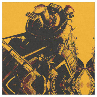 Tela Ilusión óptica del tren de Steampunk