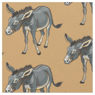 Tela ilustracion burro