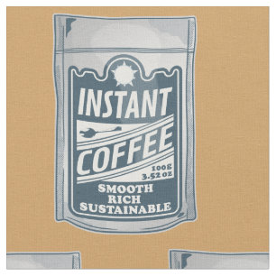 Tela Ilustracion de arte instantáneo de café pop