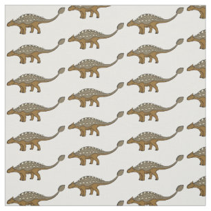 Tela Ilustracion de dinosaurios blindados de Ankylosaur