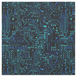 Tela Ilustracion de diseño de placa de circuito