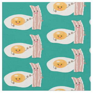 Tela Ilustracion de huevo de kawaii y personalizado de 