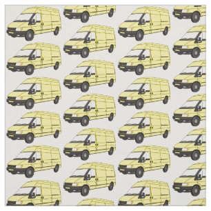 Tela Ilustracion de la camioneta de entrega