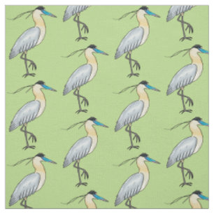 Tela Ilustracion de personalizado de aves de garza