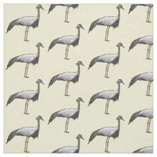 Tela Ilustracion de personalizado de aves de la grúa De