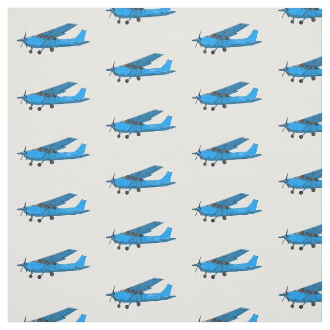 Tela Ilustracion de personalizado de aviones (Retal)