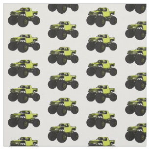 Tela Ilustracion de personalizado de camión de monstruo