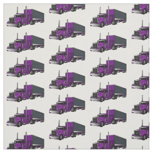 Tela Ilustracion de personalizado de camiones semirremo