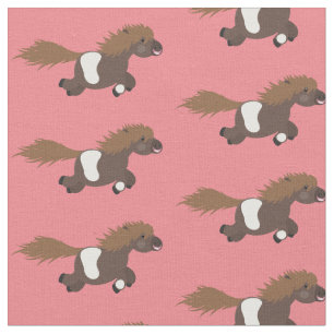 Tela Ilustracion de personalizado de Chetland pony