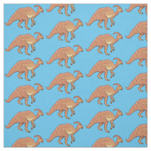 Tela Ilustracion de personalizado de dinosaurios de par