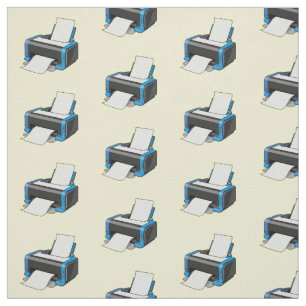 Tela Ilustracion de personalizado de impresora