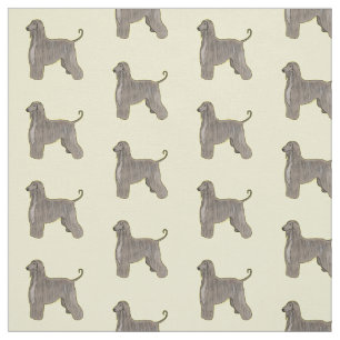 Tela Ilustracion de personalizado de perro de perro per