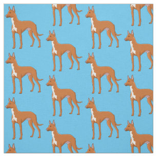 Tela Ilustracion de personalizado de perro perrito