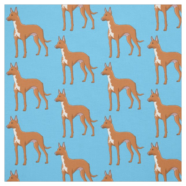 Tela Ilustracion de personalizado de perro perrito (Retal)