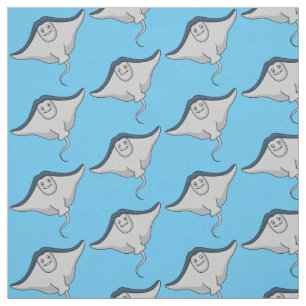 Tela Ilustracion de personalizado de pescado de Stingra