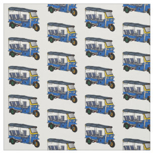 Tela Ilustracion de personalizado tuk tuk