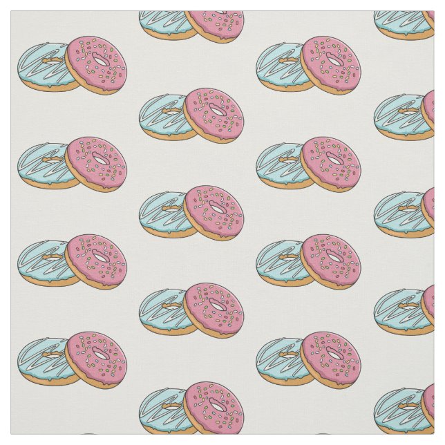 Tela Ilustracion Donut personalizado (Retal)
