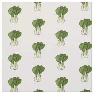 Tela Ilustracion personalizado Bok choy