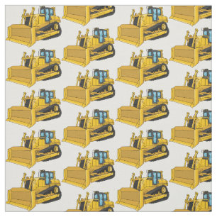 Tela Ilustracion personalizado Bulldozer