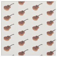 Ilustracion personalizado de guitarra acústica