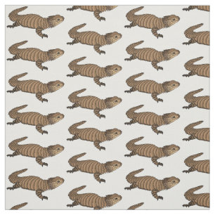 Tela Ilustracion personalizado de lagarto de Armadillo