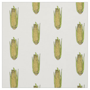 Tela Ilustracion personalizado de maíz
